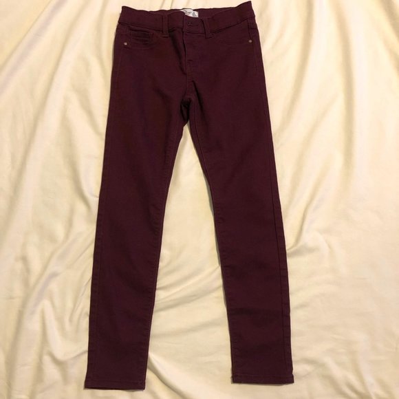 Jordache Other - Jordache Super Skinny Jeans Plum Girls Size 8